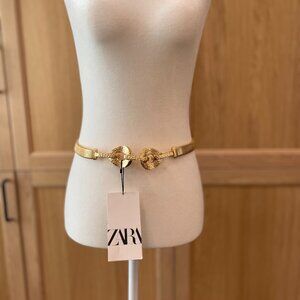 Zara - Gold Stretchy Belt
